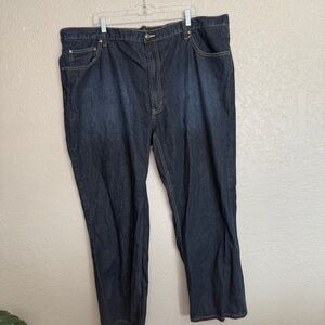 Claiborne Relaxed Fit Jeans – Men’s Size 48x32 Dark Wash Denim